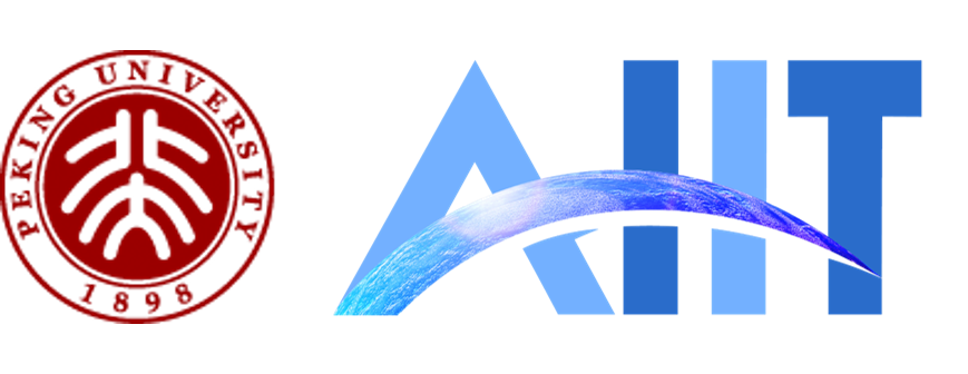 Peking University and AIIT logo